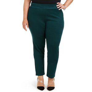 NEW INC International Concepts Plus Size Skinny Pull-On Ponte Pants